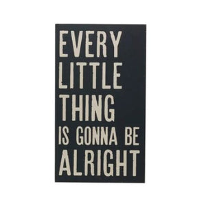 DF1877  Every Little Thing Wood Wall Decor