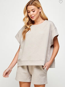 Gray Pants Set