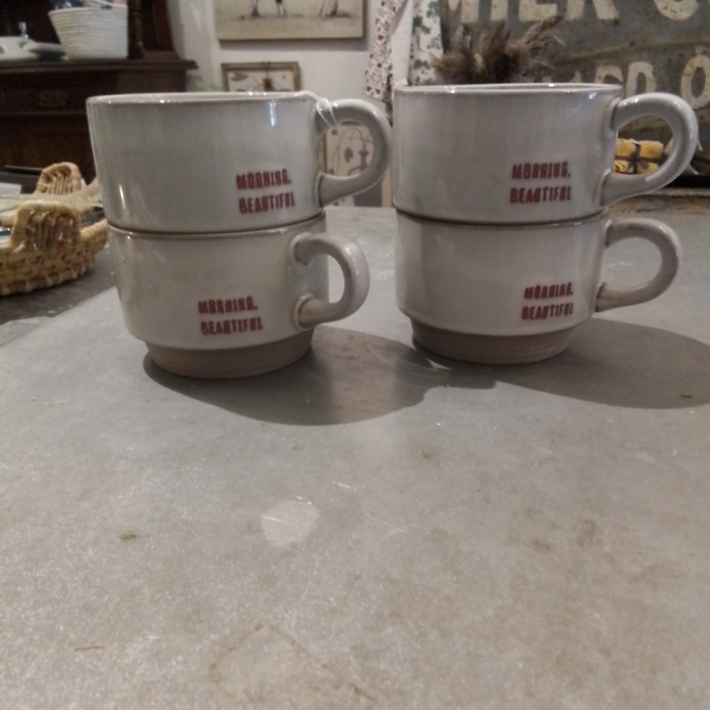 stackable coffe mug knk131