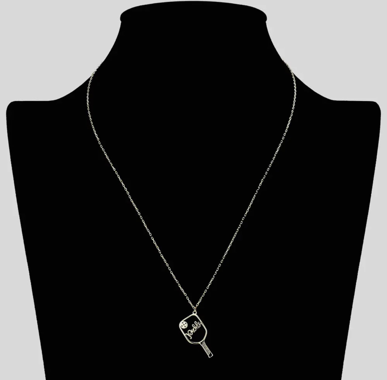 Pickleball Monogram Necklace