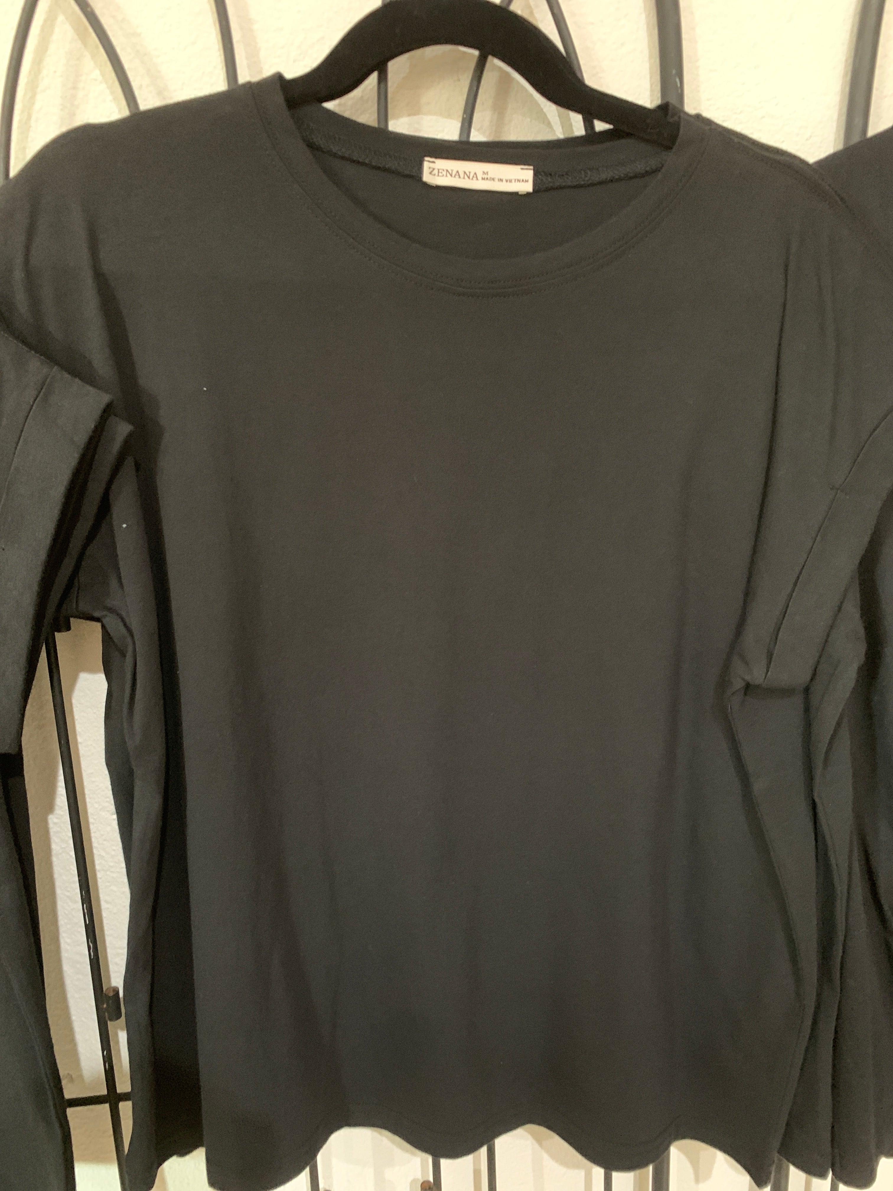 Round Neck Short Sleeve S M L