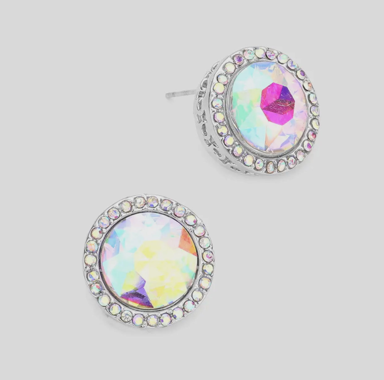 Circular Jeweled Studs