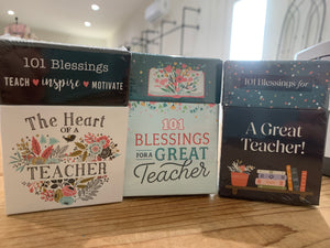 Teacher Blessing Cards