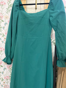 Green Long Sleeve Dress