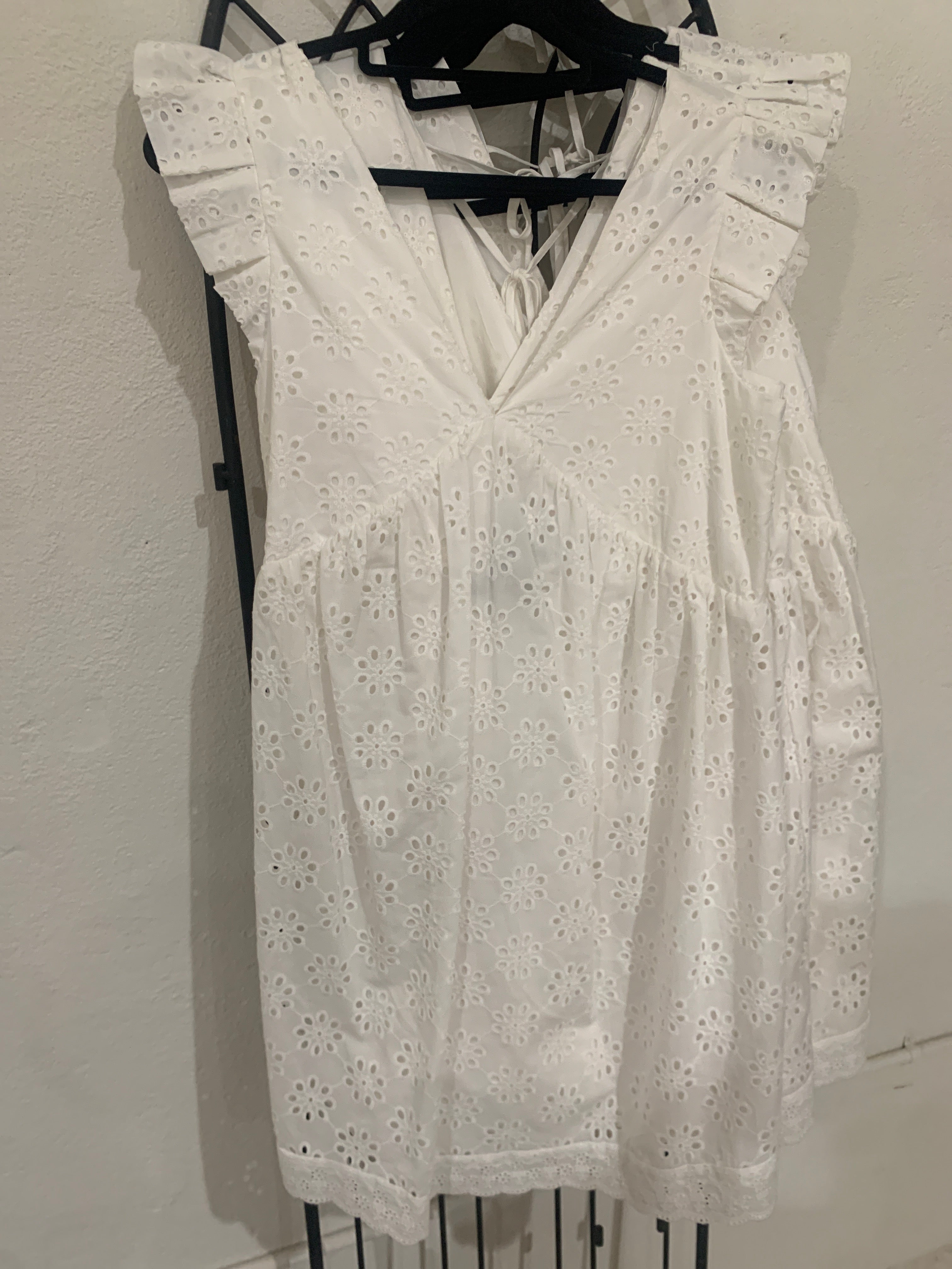 White Eyelet Sundress