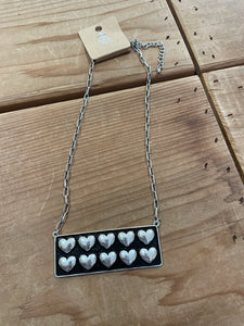 Heart Tile Necklace