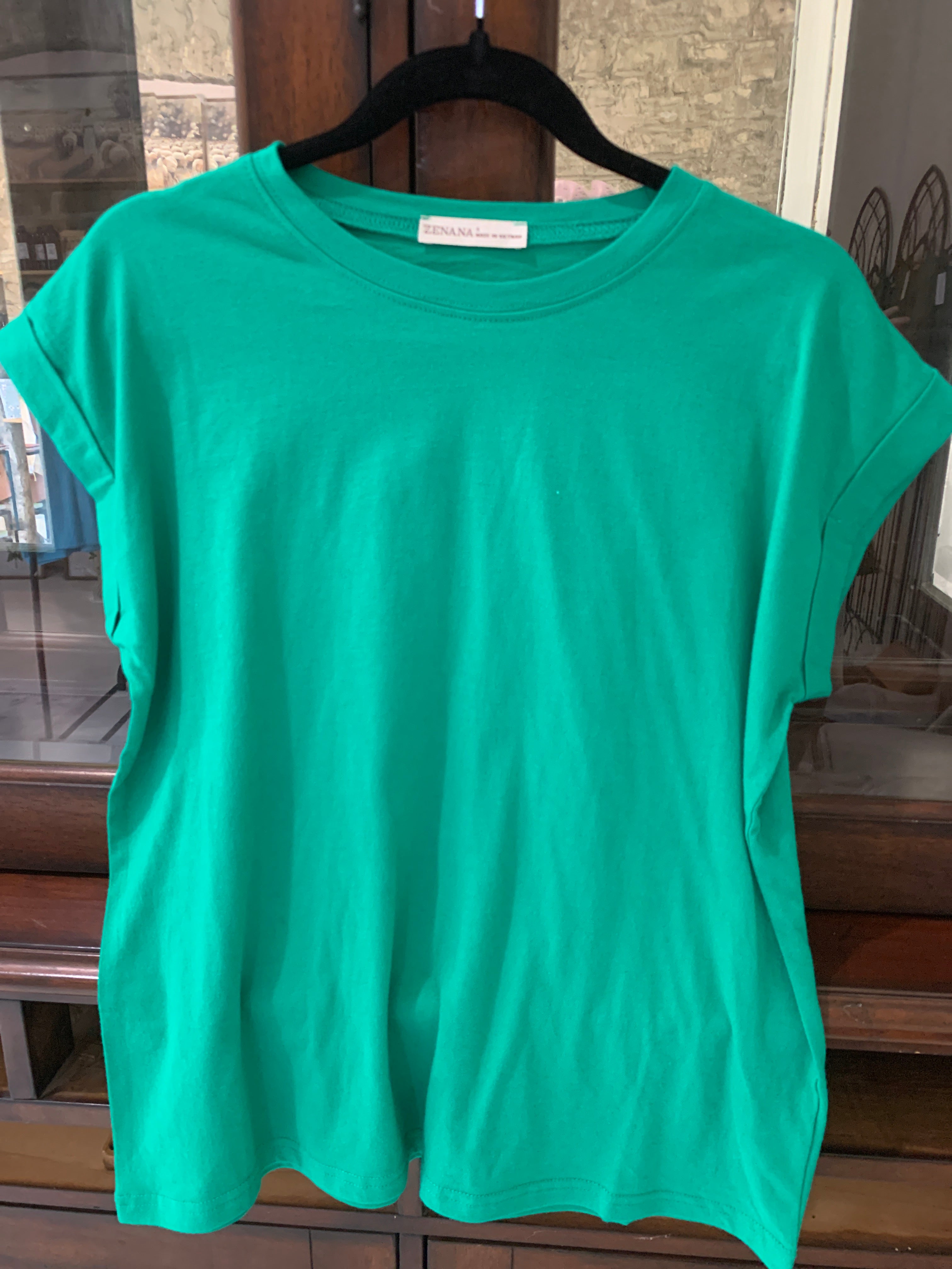 Round Neck Short Sleeve