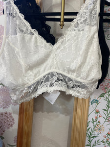 White Lace Bralette