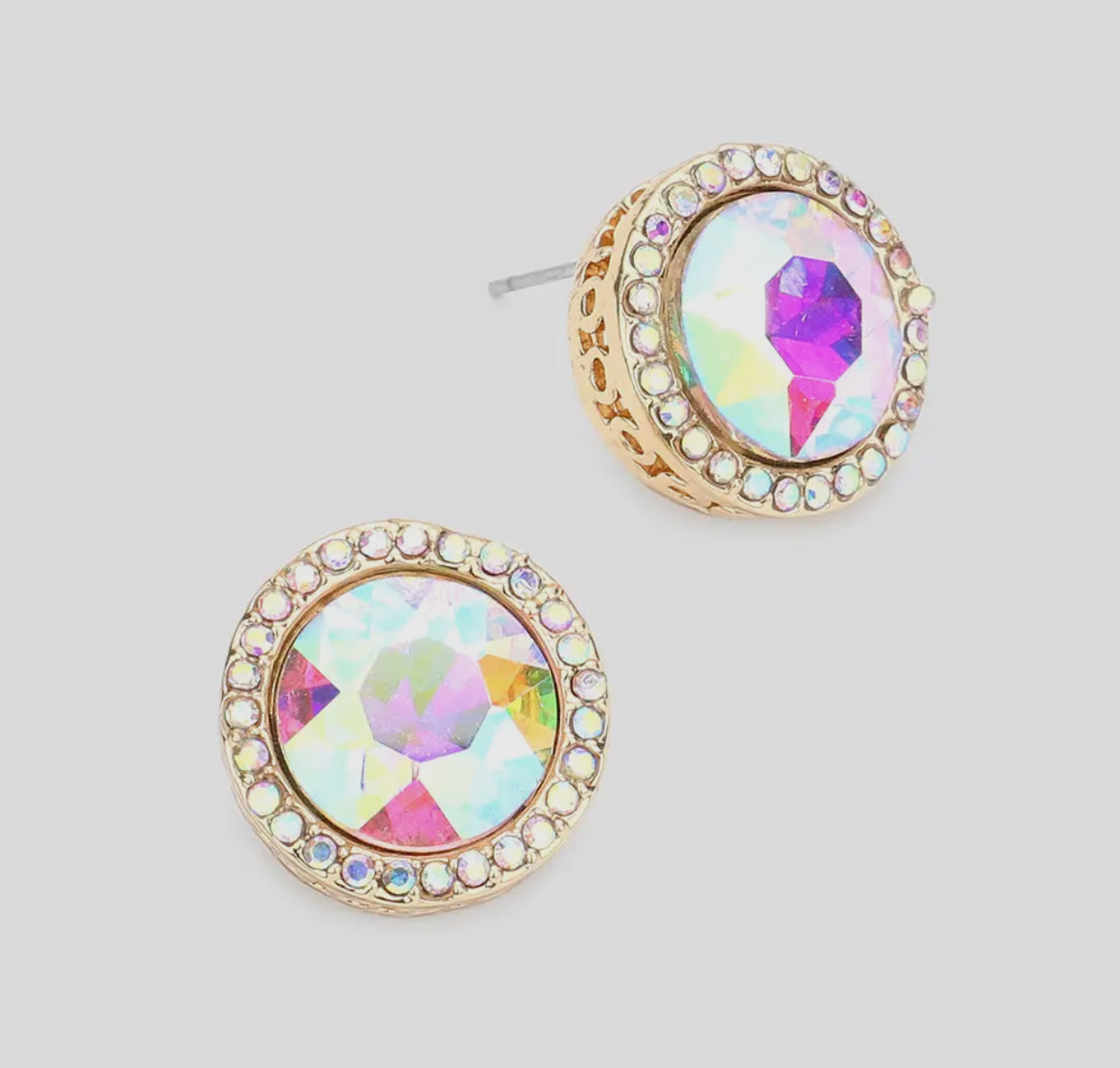 Circular Jeweled Studs
