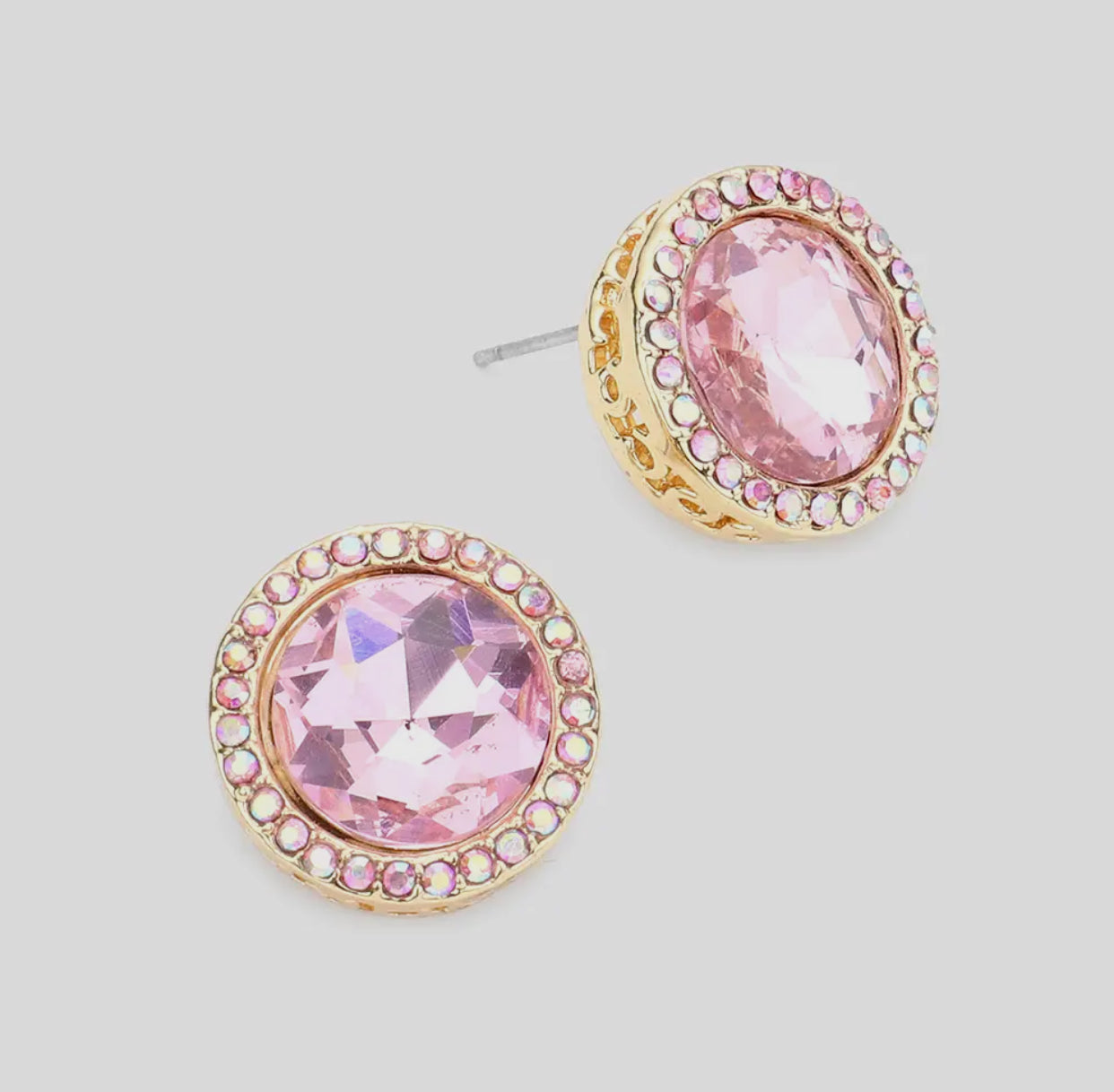 Circular Jeweled Studs
