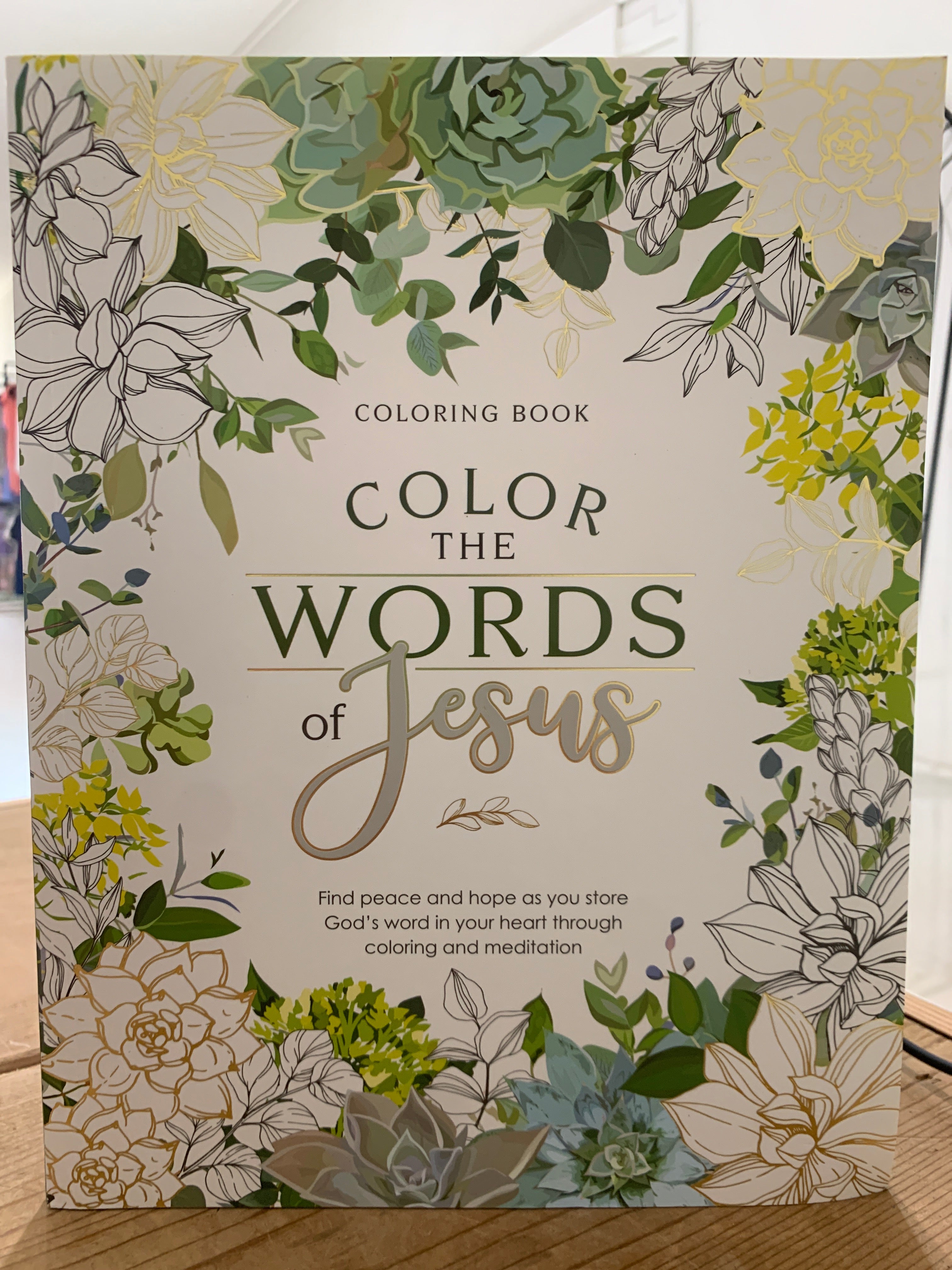 Color the Words of Jesus