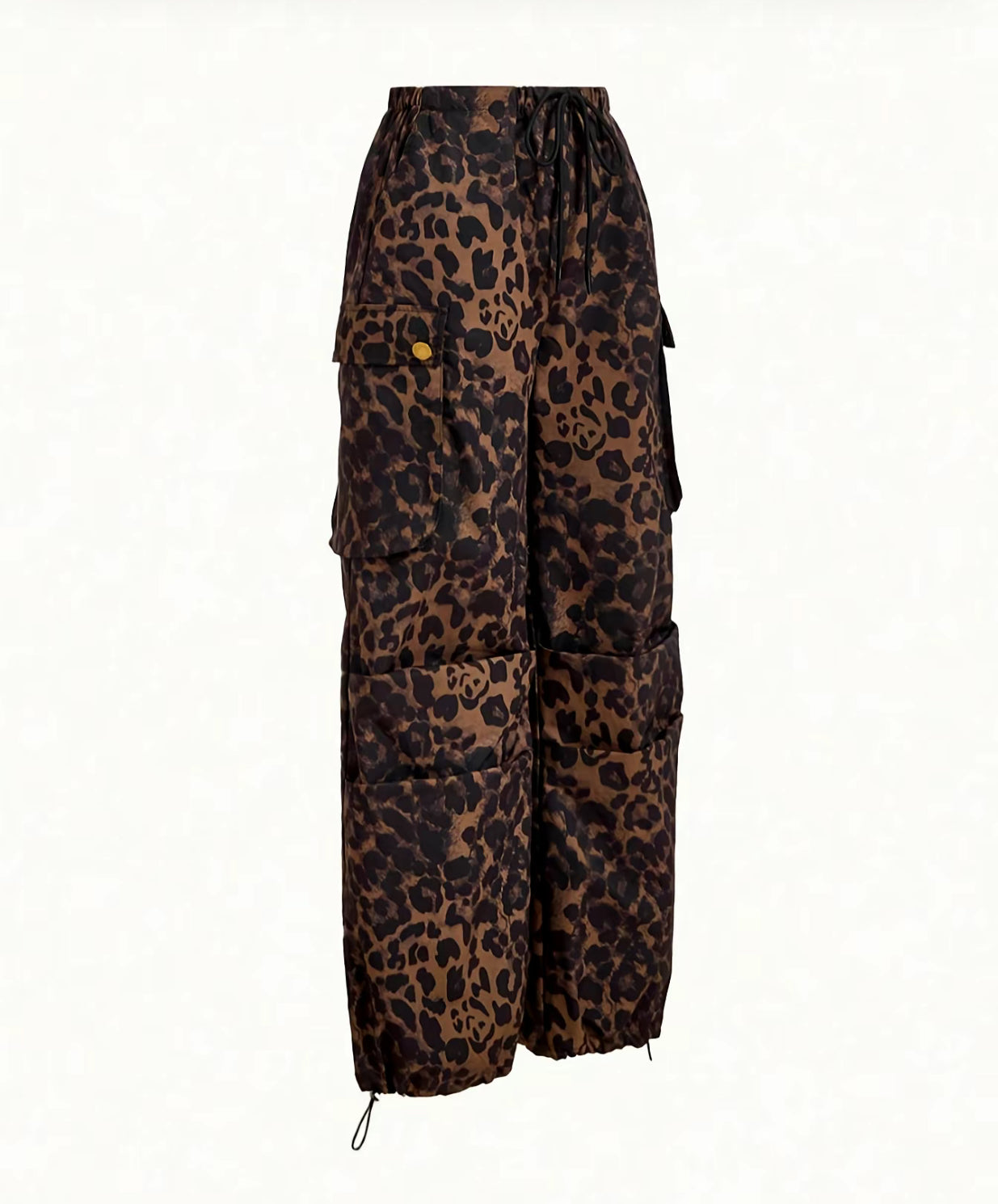 Leopard Cargo Pants
