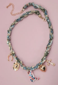 Boot & Hat Scarf Necklace