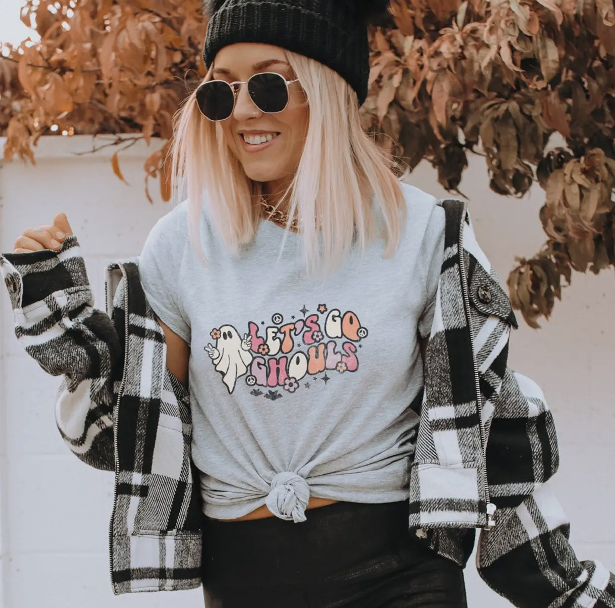 Let’s Go Ghouls tee