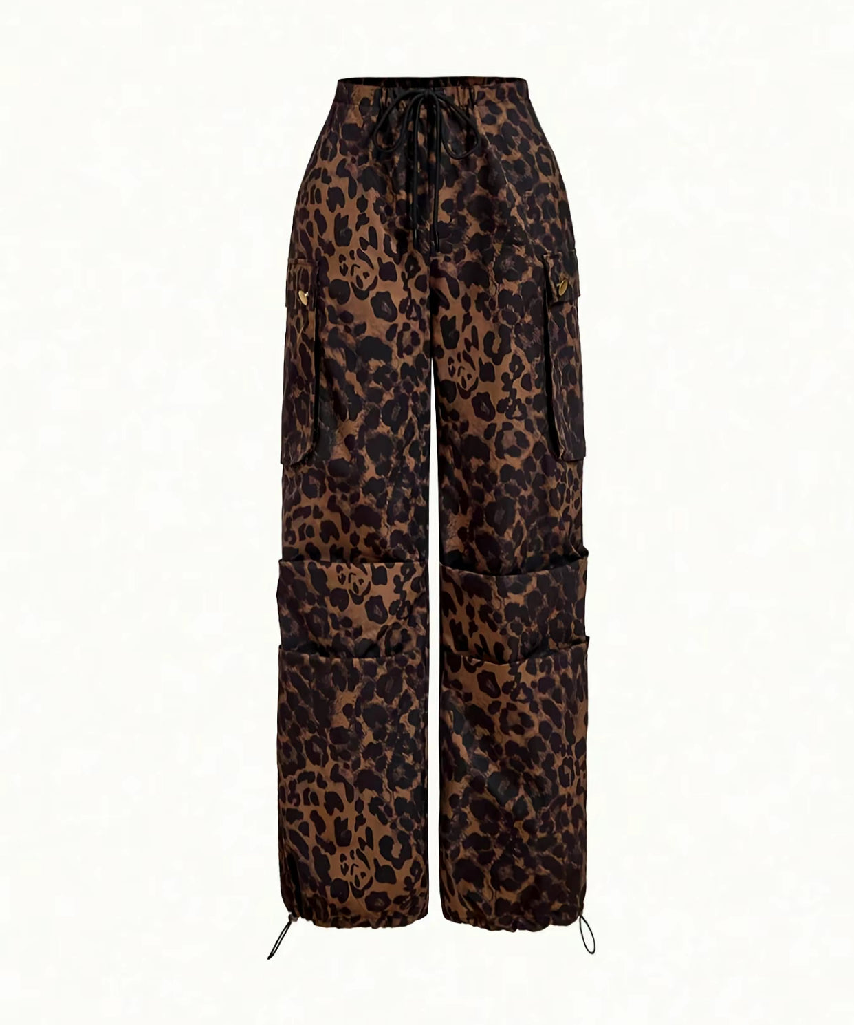 Leopard Cargo Pants