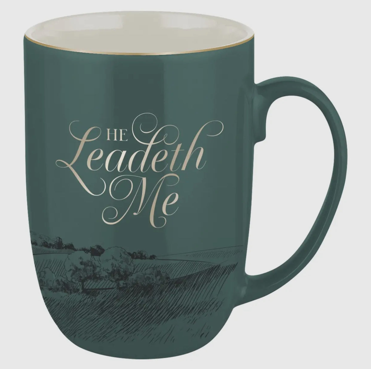 He Leadth Me Coffee Mug