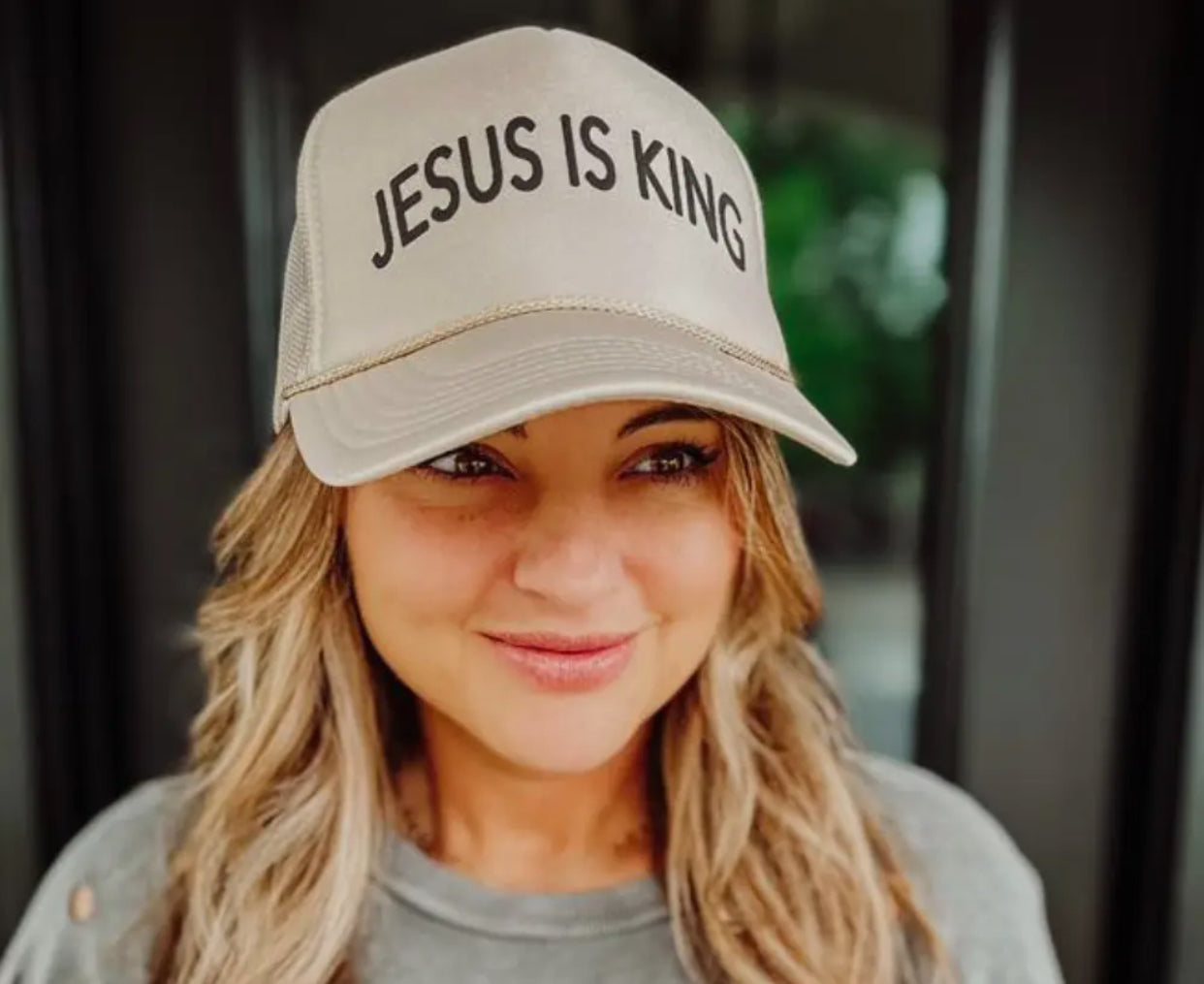 Jesus is King Trucker Hat