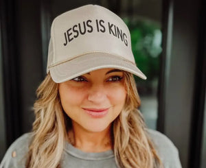 Jesus is King Trucker Hat