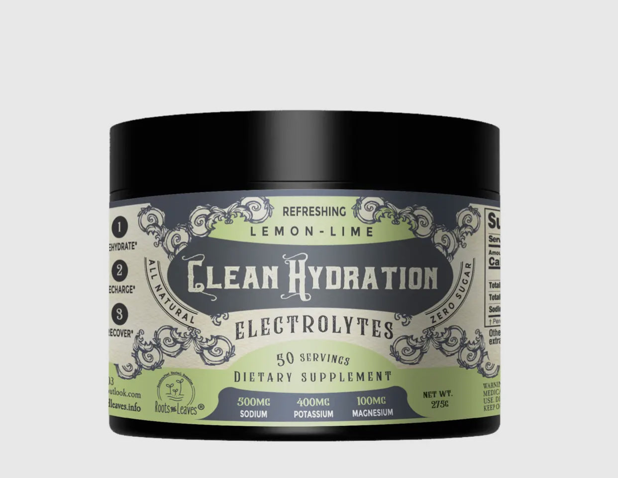 Roots & Leaves Clean Hydration