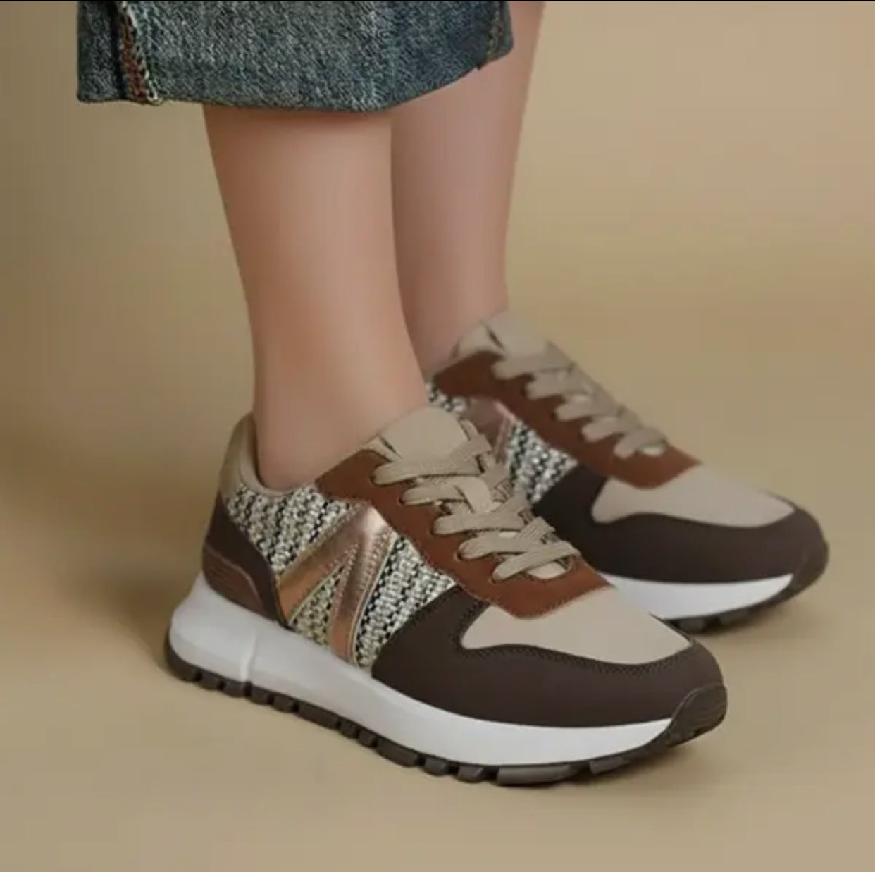 Sailway Brown/Khaki Sneaker