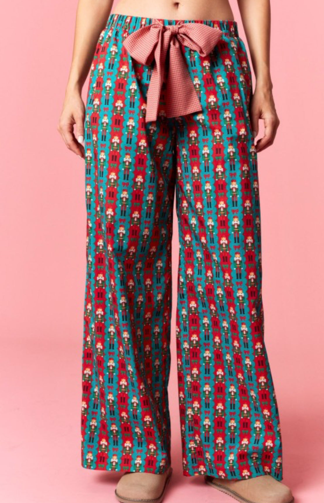 Green/Red Toy Solider Pants