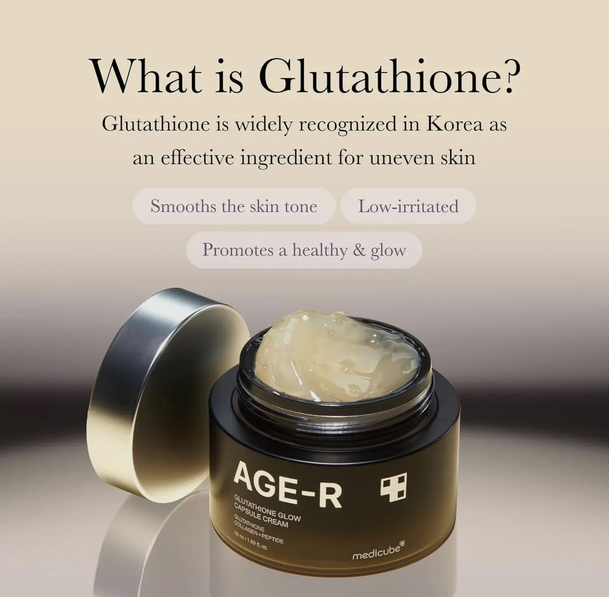 Medicube- Age R Glutathione Glow Cream