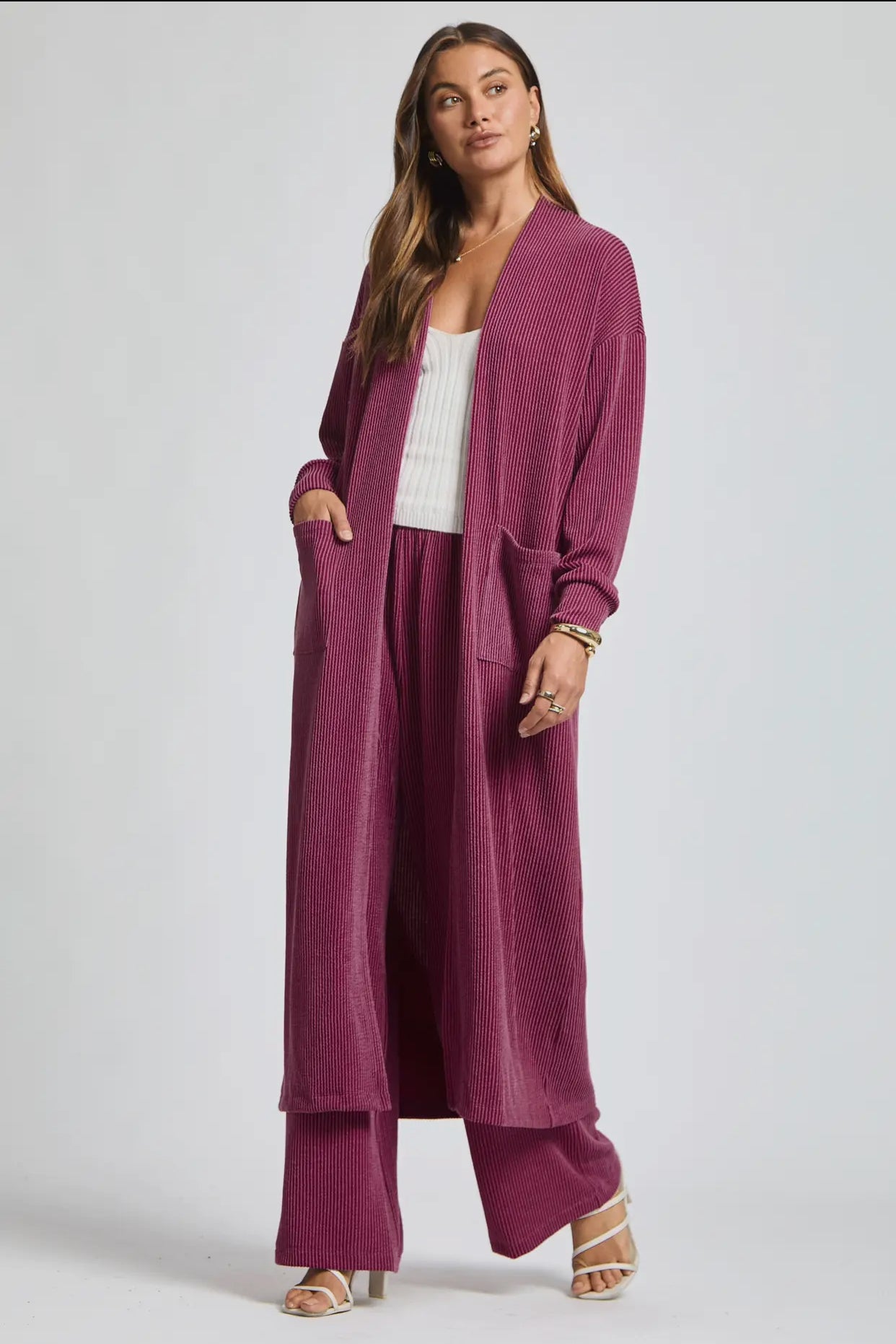 Plum Duster Set- S M L