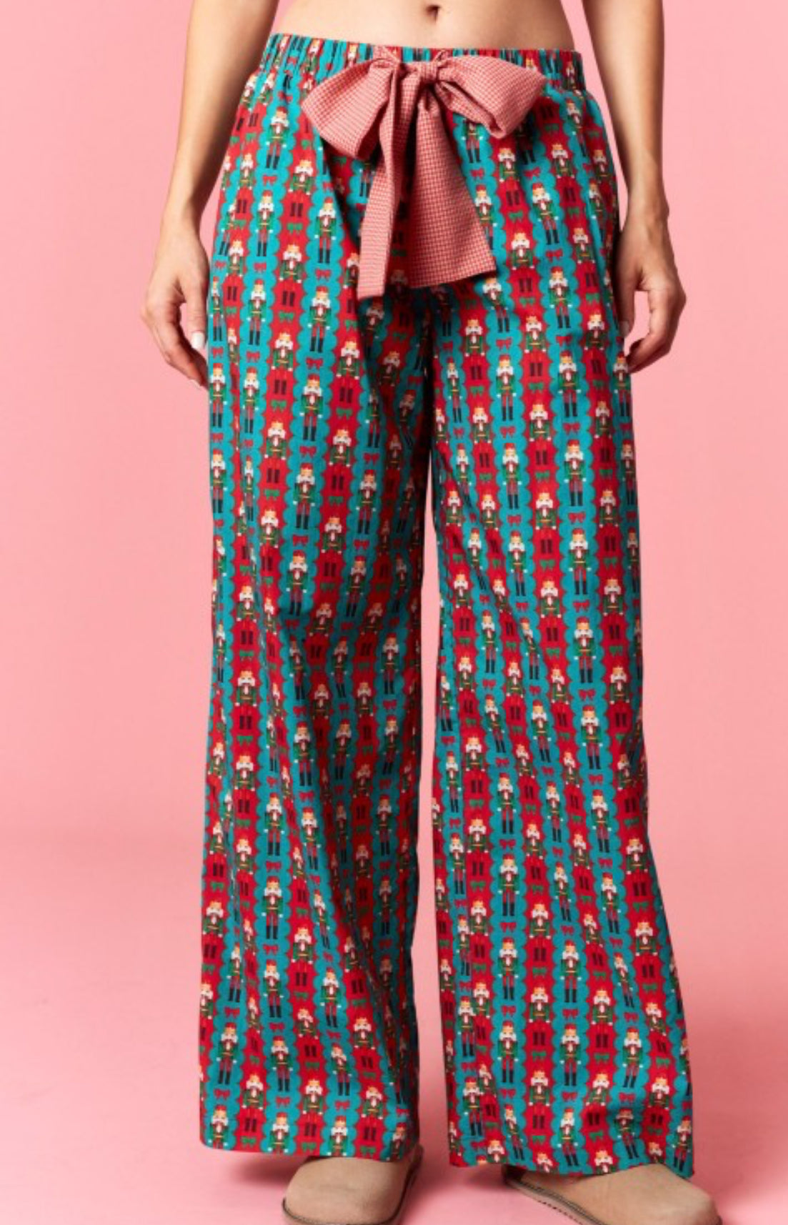 Green/Red Toy Solider Pants