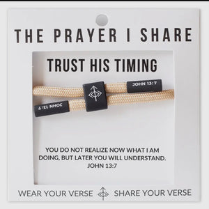 The Prayer I Share- Bracelet