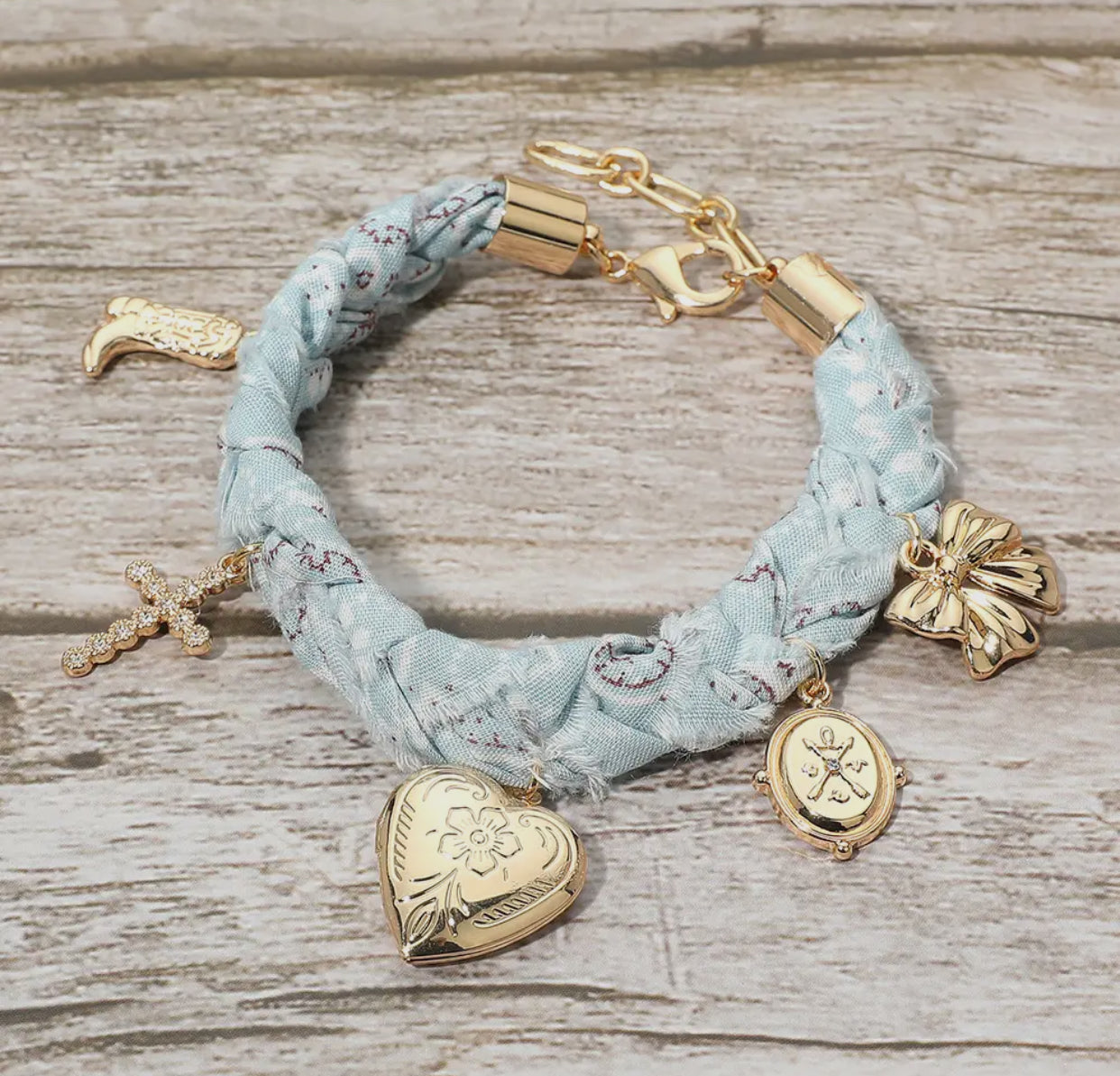 Bandana Charm Bracelet