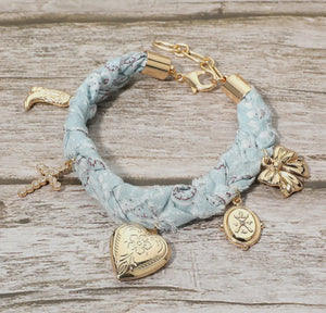Bandana Charm Bracelet