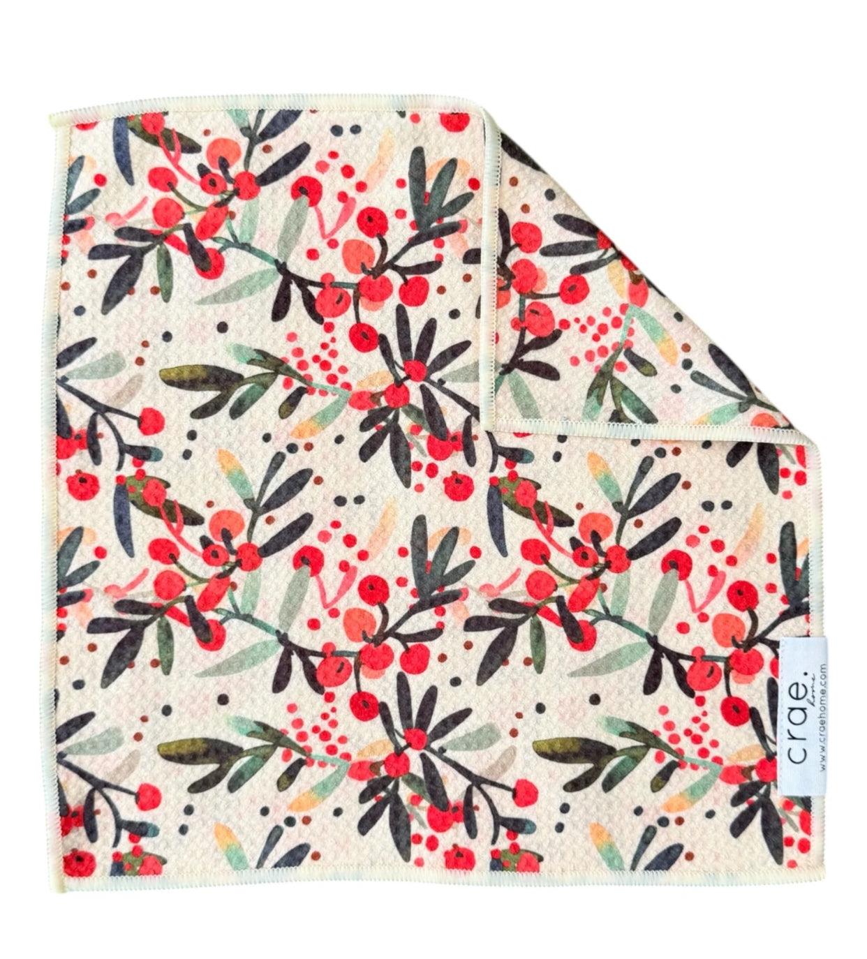 Crae Washcloth- Kiss Me Under The Mistletoe
