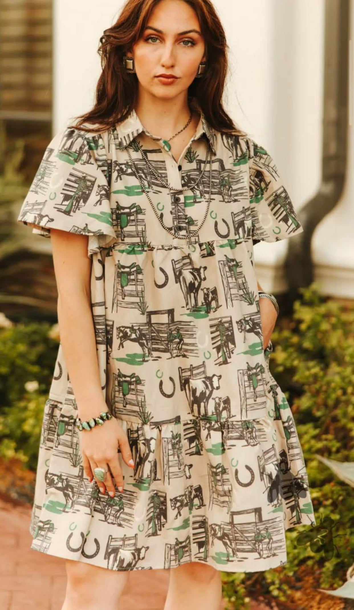 Western Pocket Dress