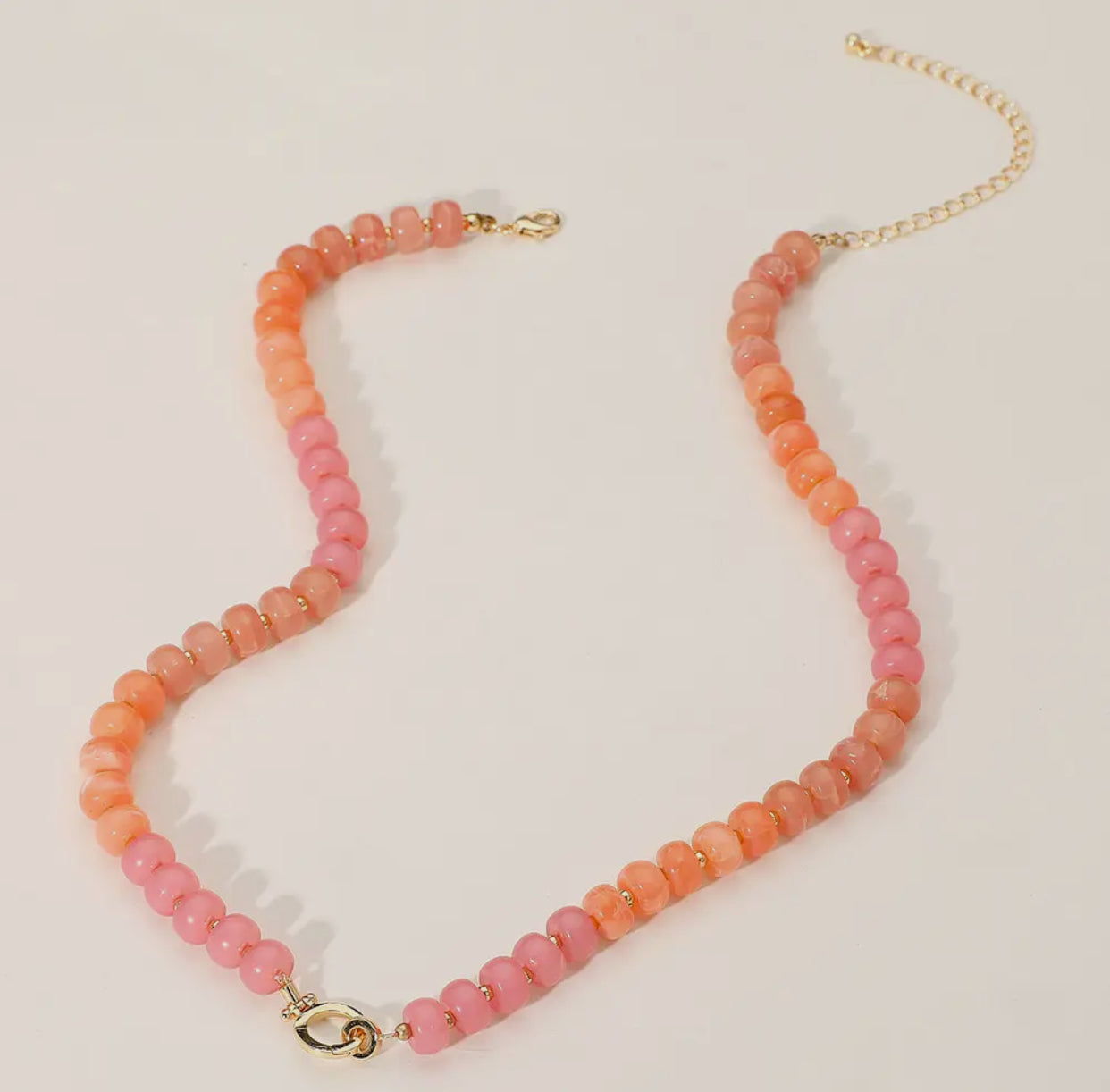Agate Gemstone Necklace- Good Accent Middle