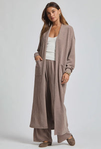 Tan Duster Set- S M L