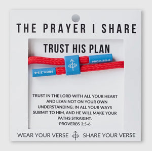 The Prayer I Share- Bracelet