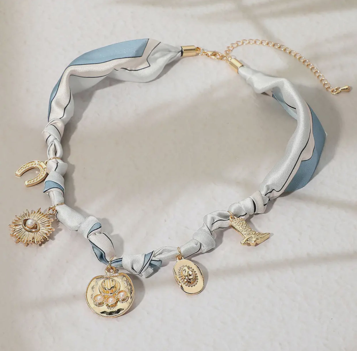 Scarf Necklace- Western