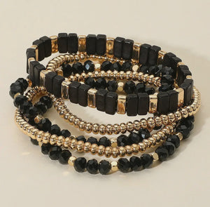 Mixed Beaded Bracelets