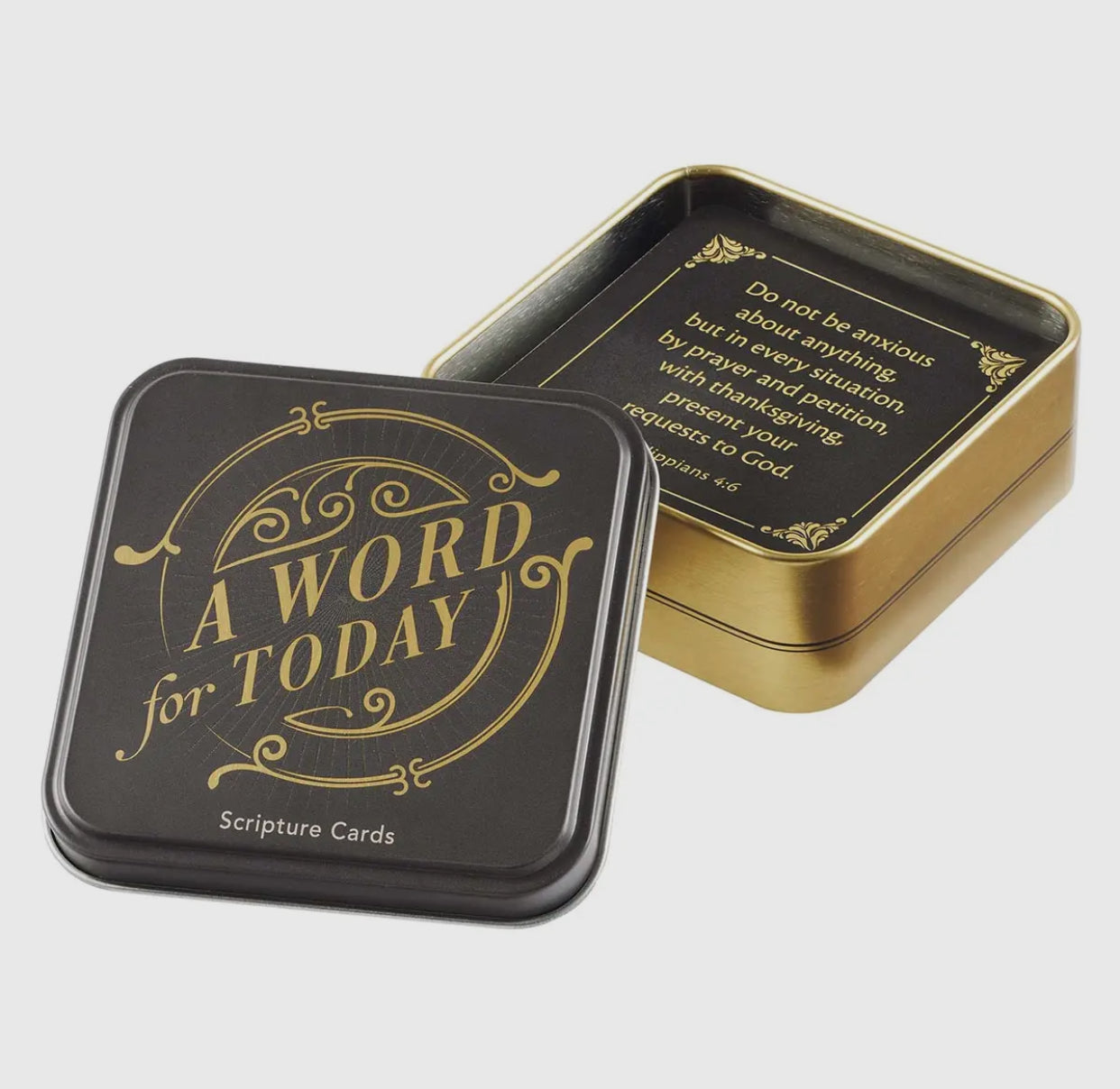 Cards in Tin- A Word for Today