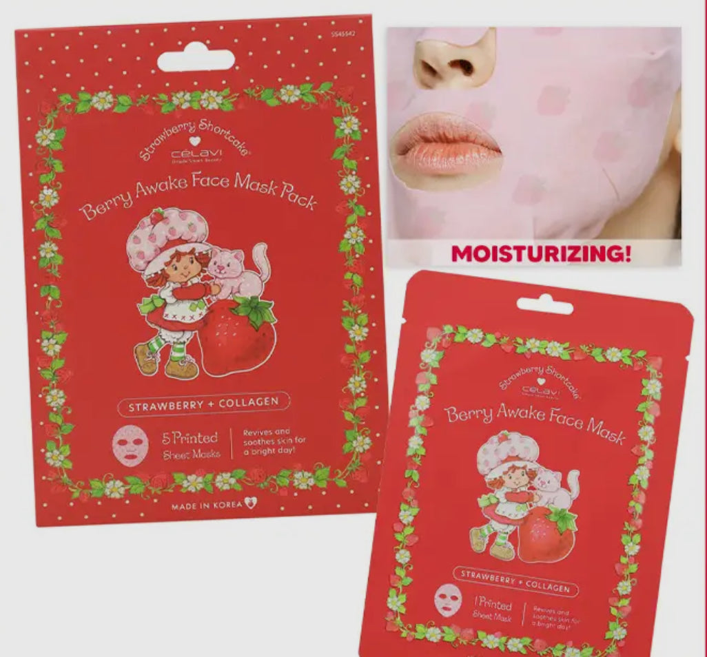 Berry Awake Face Mask