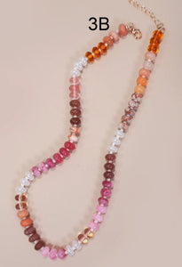 Agate Gemstone Necklace