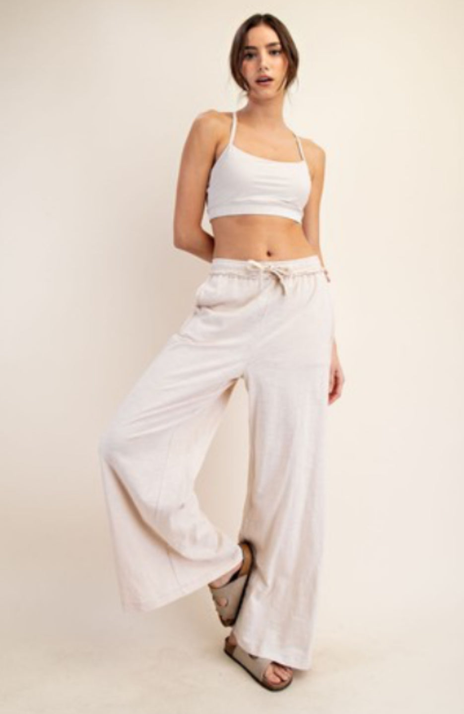 Lounging Pant-Beige