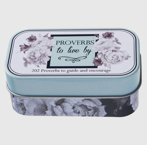 Cards in Tin- Proverbs to Live by
