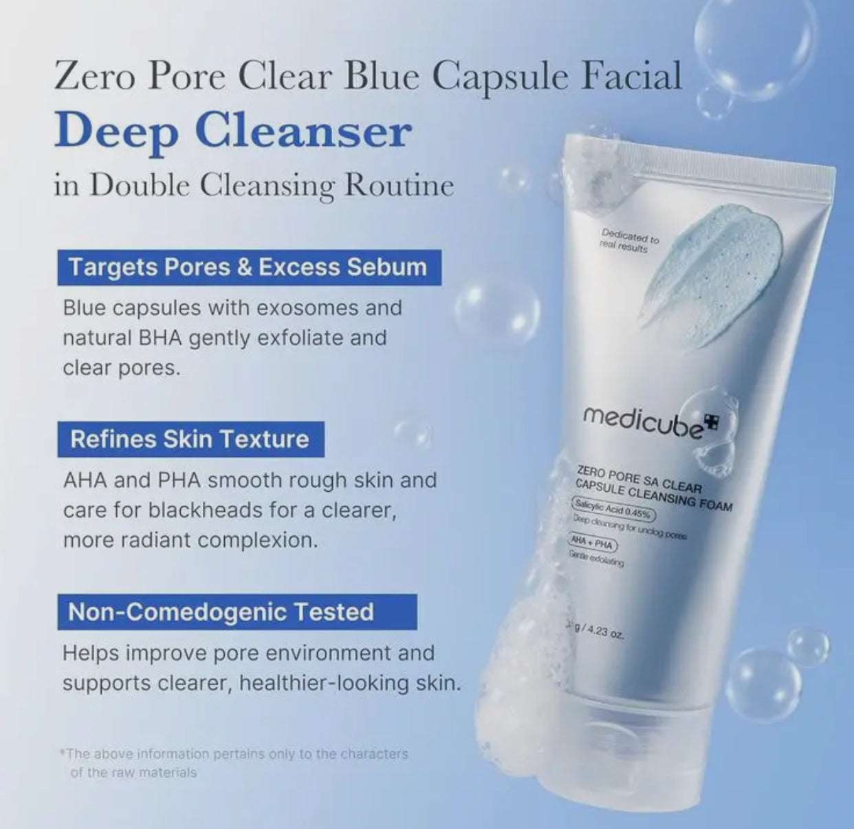 Medicube- Zero Foam Cleanser