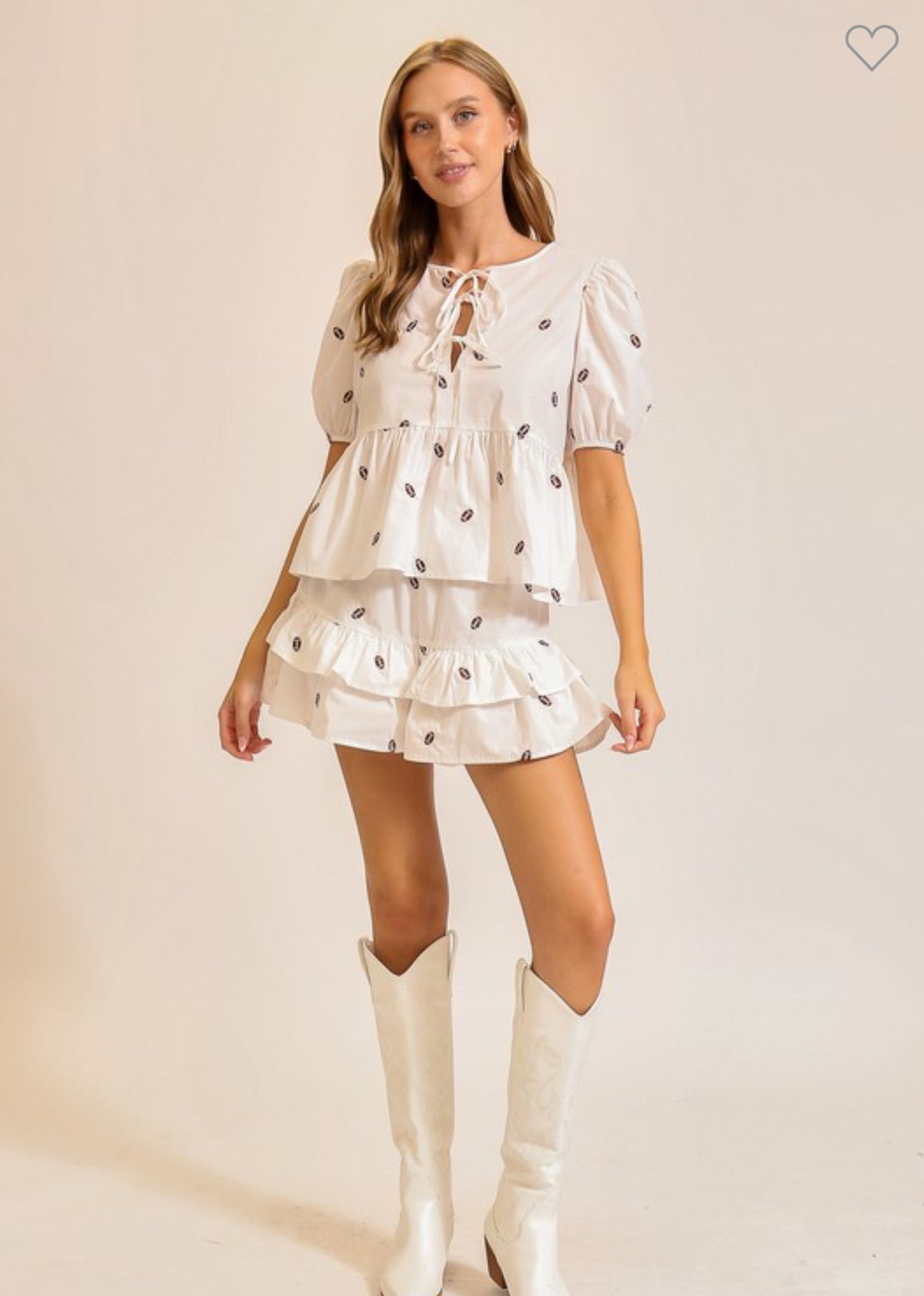 Embroidered FB Set- S M L