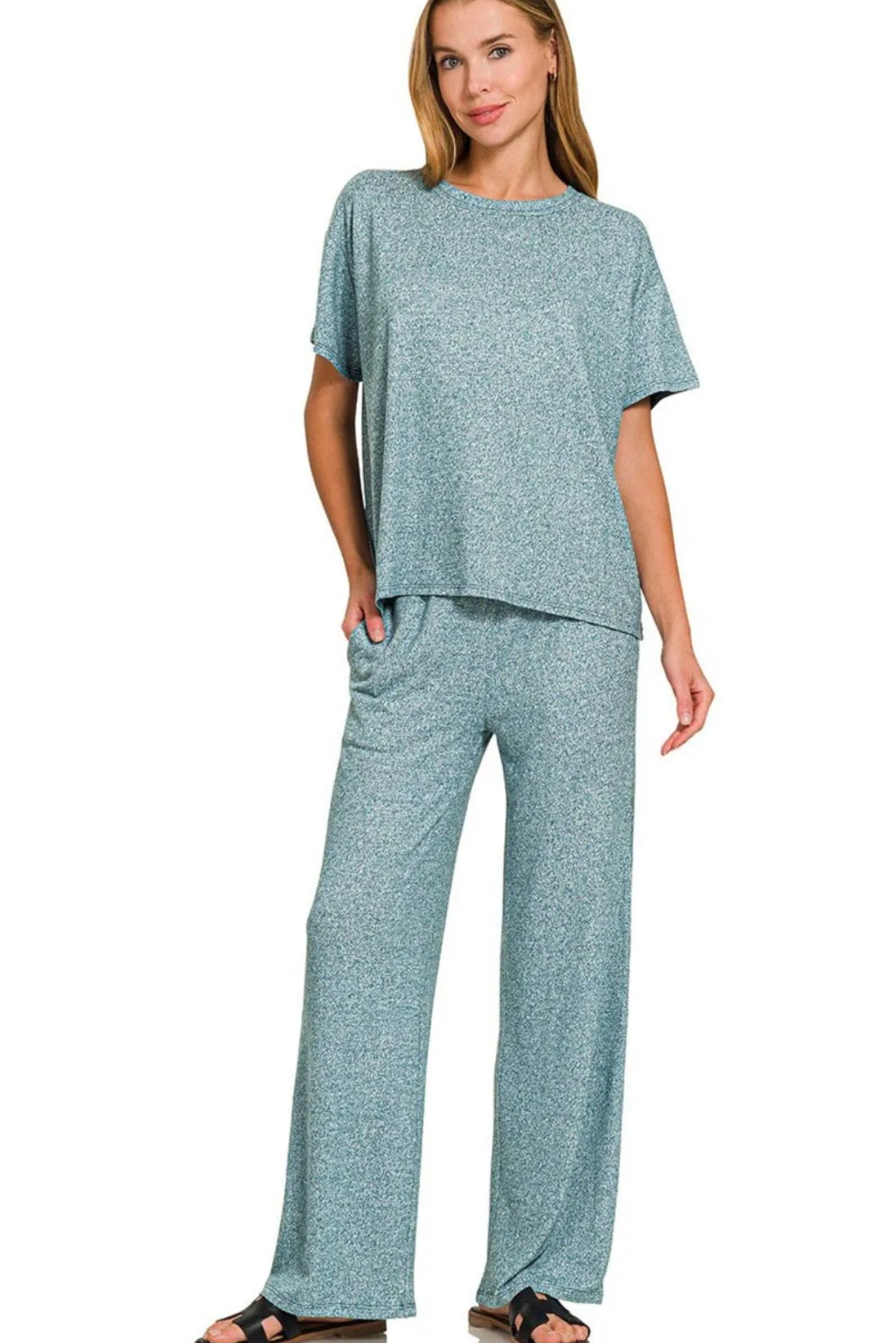 Super Soft Set- Teal S M L XL