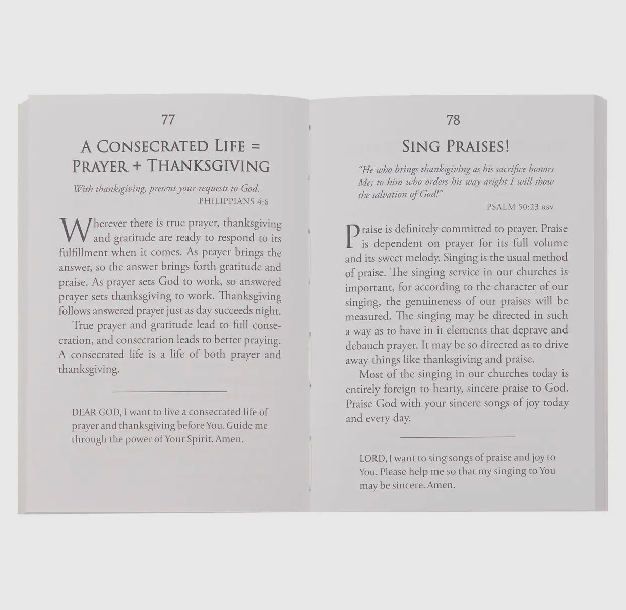 Living A Life of Prayer