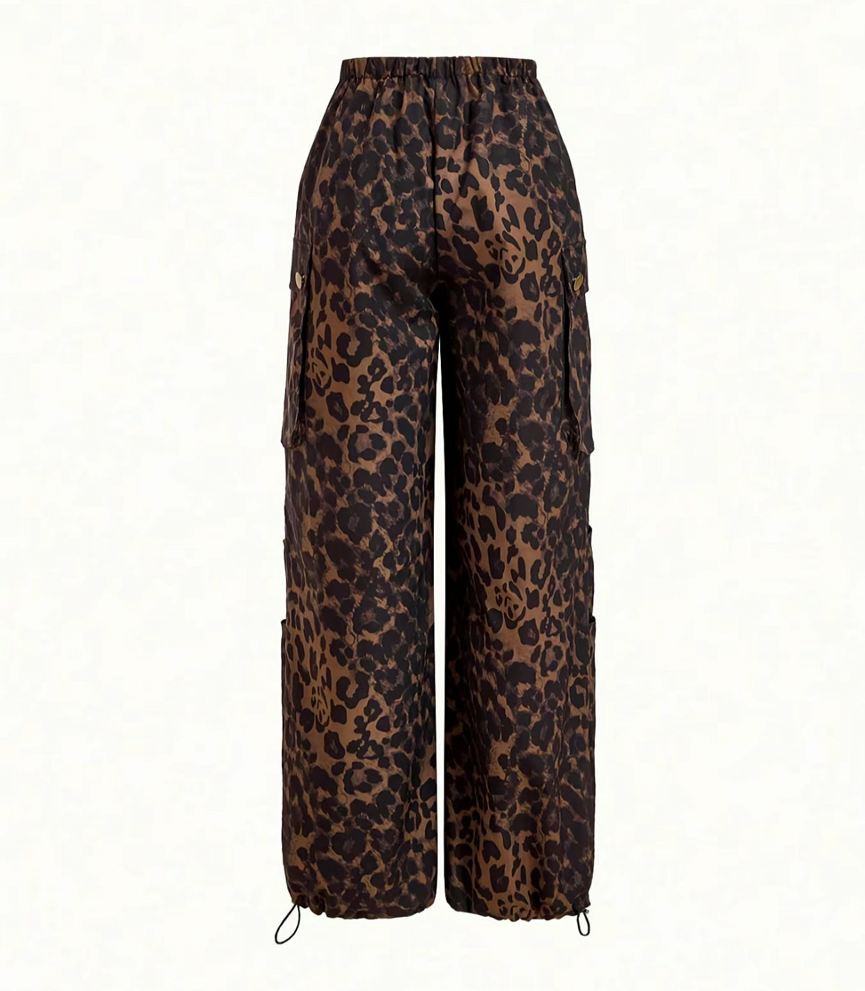 Leopard Cargo Pants