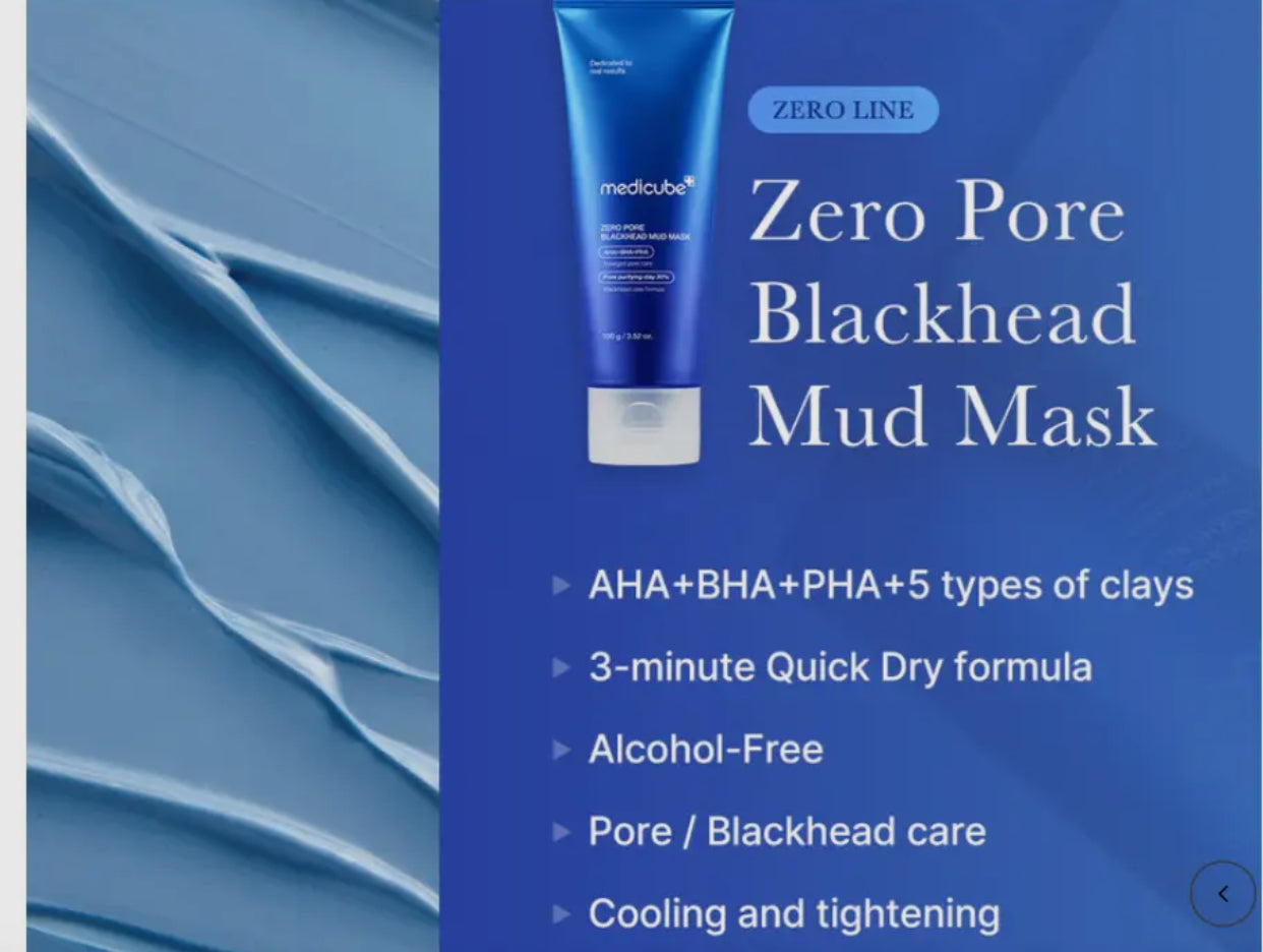 Medicube- Zero Pore Mud Mask