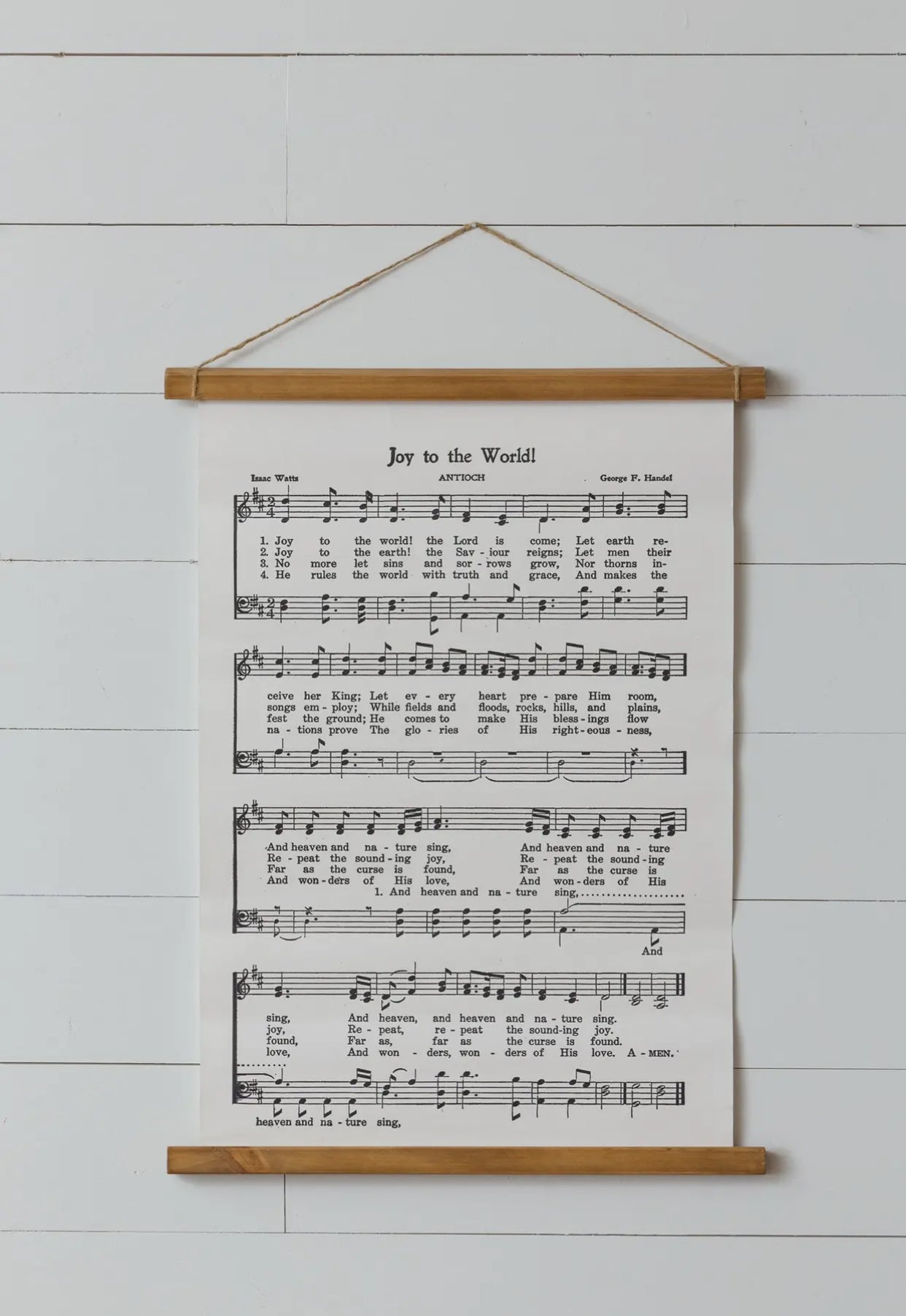 Joy to the World Scroll